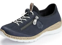 Rieker, sportliche Damen-Sneaker, mit MemoSoft Decksohle