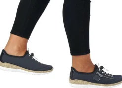 Rieker, sportliche Damen-Sneaker, mit MemoSoft Decksohle