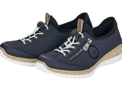 Rieker, sportliche Damen-Sneaker, mit MemoSoft Decksohle