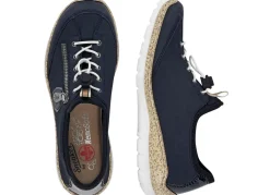 Rieker, sportliche Damen-Sneaker, mit MemoSoft Decksohle