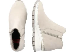 Rieker Stiefelette aus weichem Nubukmaterial