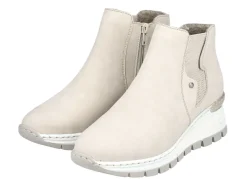 Rieker Stiefelette aus weichem Nubukmaterial