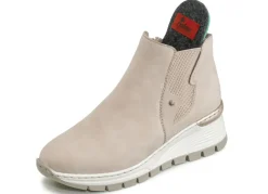 Rieker Stiefelette aus weichem Nubukmaterial