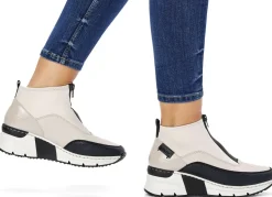Rieker, stylische Damen-Boots, Weite G, mit Reißverschluss