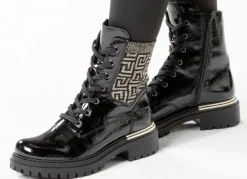 Rieker, stylische Damen-Stiefeletten, Winterschuhe, mit Reißverschluss