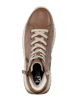 Rieker, trendige Damen-Boots, Winterschuhe, mit herausnehmbarem Fußbett