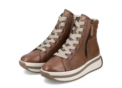 Rieker, trendige Damen-Boots, Winterschuhe, mit herausnehmbarem Fußbett