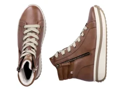 Rieker, trendige Damen-Boots, Winterschuhe, mit herausnehmbarem Fußbett