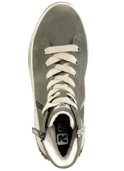 Rieker, trendige Damen-Boots, Winterschuhe, mit herausnehmbarem Fußbett