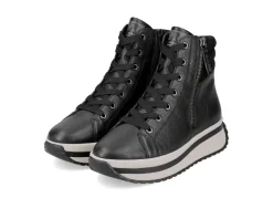 Rieker, trendige Damen-Boots, Winterschuhe, mit herausnehmbarem Fußbett