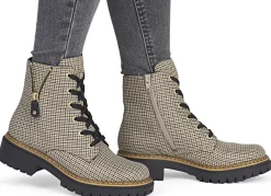 Rieker, trendige Damen-Stiefeletten, Winterschuhe, mit Reißverschluss