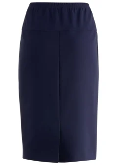 Rock in gerader Schnittführung