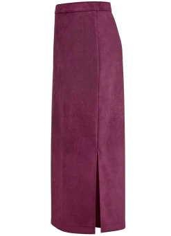 Rock in gerader Schnittführung