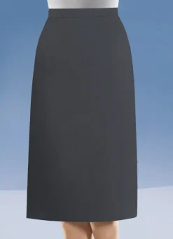 Rock mit Diorfalte in 6 Farben