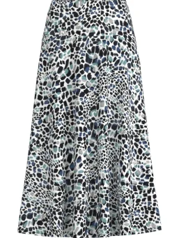 Rock mit farbbrillantem Druck