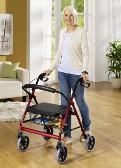 Rollator XXL mit hochwertigem Stahlgestell