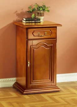 Roll-Kommode mit Echtholzfurnier