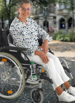 Rollstuhl-/Rollator-Getränkehalter