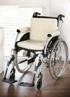 Rollstuhl-Set aus Schurwolle, 3-teilig