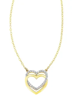 Romantische Halskette mit 25 Diamanten