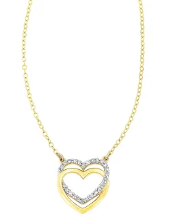 Romantische Halskette mit 25 Diamanten