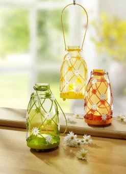 Romantische Metall-Laterne