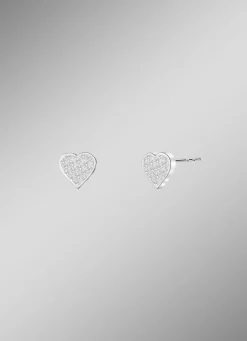 Romantische Ohrstecker mit funkelnden Kristallen