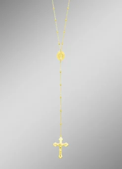 Rosenkranz-Ankerkette aus Gold