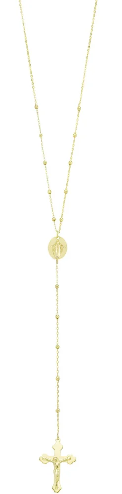 Rosenkranz-Ankerkette aus Gold