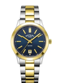 Rotary Quartz-Damenuhr mit Edelstahlbandgehäuse