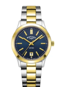 Rotary Quartz-Damenuhr mit Edelstahlbandgehäuse