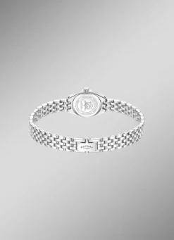 Rotary Quartz-Damenuhr mit Perlmutt-Zifferblatt