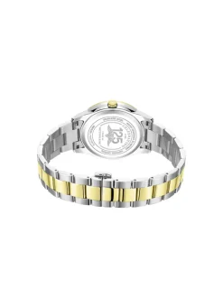 Rotary Quartz-Herrenuhr in Bicolor