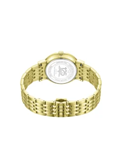 Rotary Quartz-Herrenuhr mit Edelstahlbandgehäuse