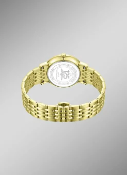 Rotary Quartz-Herrenuhr mit Edelstahlbandgehäuse