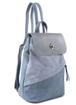 Rucksack mit Überschlag und Drehschloss