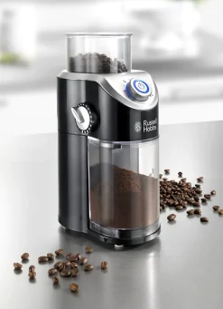 Russell Hobbs elektrische Kaffeemühle mit Scheibenmahlwerk