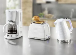Russell Hobbs Frühstücksserie Honeycomb aus Hochglanz-Kunststoff