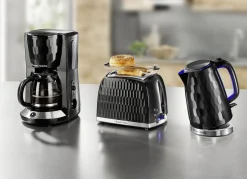 Russell Hobbs Frühstücksserie Honeycomb aus Hochglanz-Kunststoff