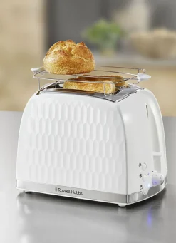 Russell Hobbs Frühstücksserie Honeycomb aus Hochglanz-Kunststoff