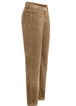Samtweiche Hose in 5-Pocket-Form