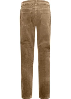 Samtweiche Hose in 5-Pocket-Form