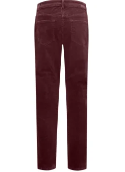 Samtweiche Hose in 5-Pocket-Form