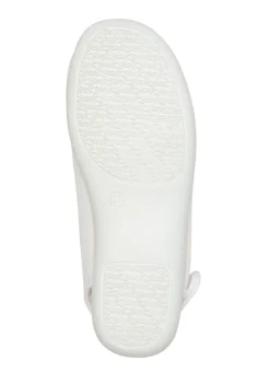 Sandale aus elastischem Textilmaterial