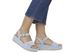 Sandale aus Samtveloursleder