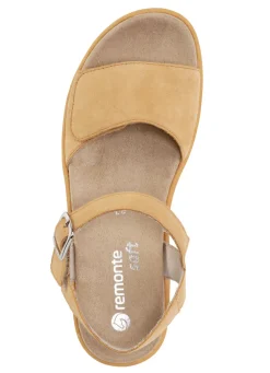 Sandale aus Samtveloursleder