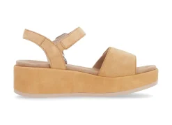 Sandale aus Samtveloursleder