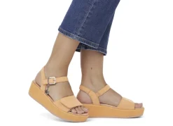 Sandale aus Samtveloursleder