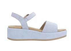 Sandale aus Samtveloursleder