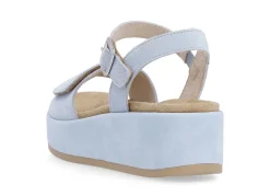 Sandale aus Samtveloursleder